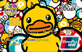 光大小黄鸭童梦主题卡