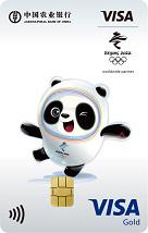 农业银行Visa冬奥会主题信用卡（吉祥物版）